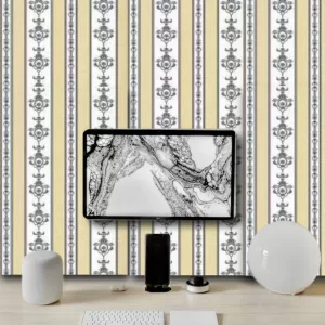 Yadav Stickers Art & Paintings Multicolor Wallpaper  (200 cm x 45 cm)