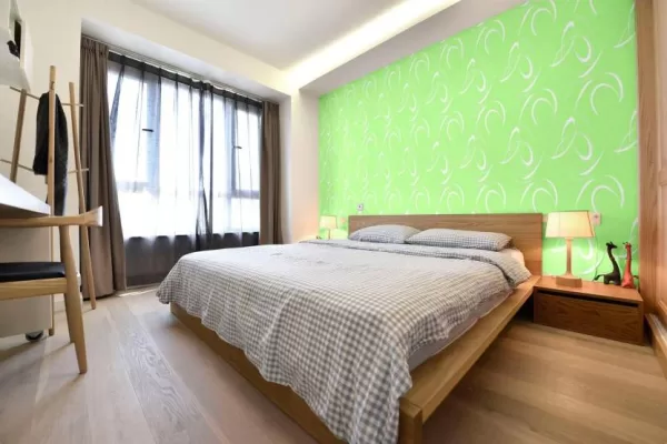 Yadav Stickers Architecture Green Wallpaper  (200 cm x 45 cm)