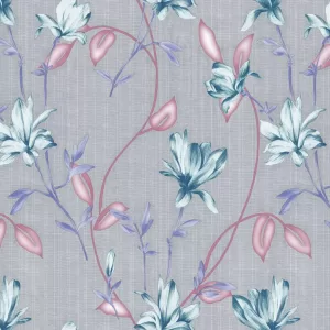Yadav Stickers Decorative Grey Wallpaper  (400 cm x 45 cm)