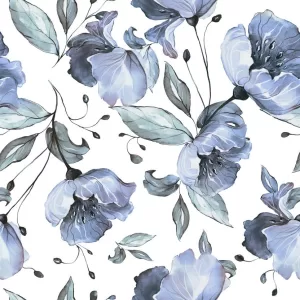 Yadav Stickers Floral & Botanical Multicolor Wallpaper  (1000 cm x 45 cm)