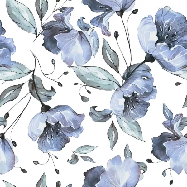 Yadav Stickers Floral & Botanical Multicolor Wallpaper  (1000 cm x 45 cm)