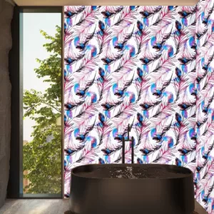 Yadav Stickers Art & Paintings Multicolor Wallpaper  (200 cm x 45 cm)