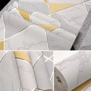 Yadav Stickers Art & Paintings Yellow Wallpaper  (1000 cm x 45 cm)
