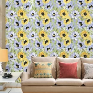 Yadav Stickers Art & Paintings Multicolor Wallpaper  (200 cm x 45 cm)