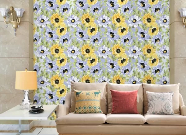 Yadav Stickers Art & Paintings Multicolor Wallpaper  (200 cm x 45 cm)