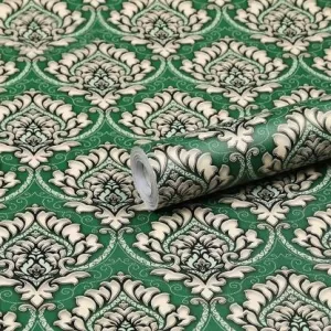 Yadav Stickers Floral & Botanical Multicolor Wallpaper  (200 cm x 45 cm)