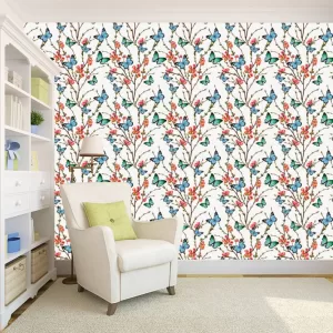 Yadav Stickers Decorative Multicolor Wallpaper  (203.2 cm x 121.92 cm)