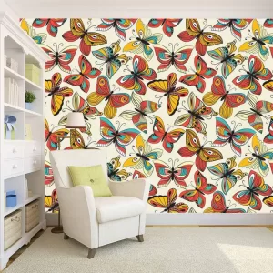 Yadav Stickers Decorative Multicolor Wallpaper  (203.2 cm x 121.92 cm)