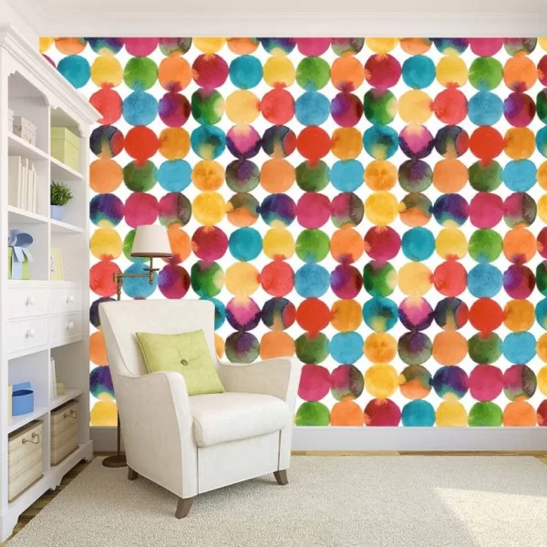 Yadav Stickers Decorative Black Wallpaper  (203.2 cm x 121.92 cm)