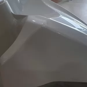 Ultra Front Mudguard For ALPHA WHITE