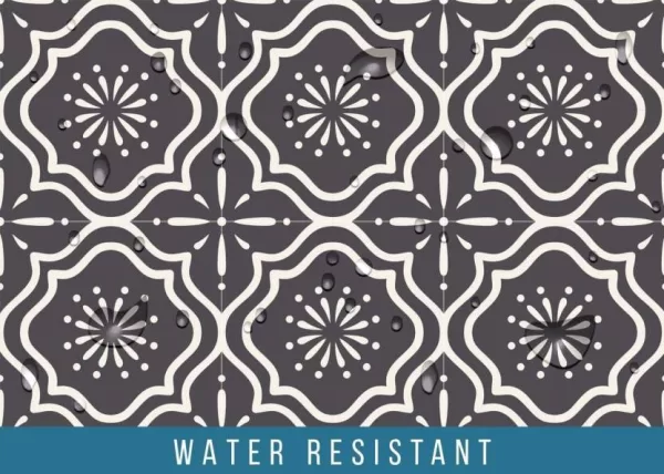 Yadav Stickers Decorative Grey Wallpaper  (20 cm x 20 cm)