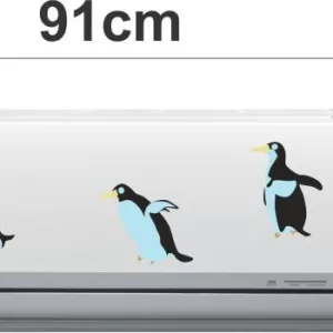 Yatos 20 cm Multi Color Decorative Air conditioner Sticker - AC Sticker_PCAC111 Self Adhesive Sticker  (Pack of 1)