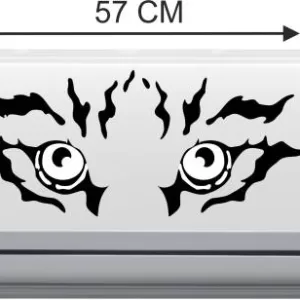 Yatos 24 cm Multi Color Decorative Air conditioner Sticker - AC Sticker_PCAC18 Self Adhesive Sticker  (Pack of 1)