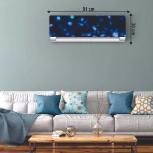 Yatos 30 cm decorative beautiful abstract ac sticker Self Adhesive Sticker  (Pack of 1)