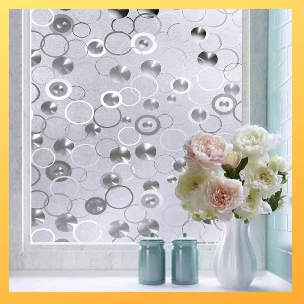 Yadav Stickers 1828.8 cm Window Glass Film Sticker -Diamond Design -12X60 Inch Self Adhesive Sticker  (Pack of 1)
