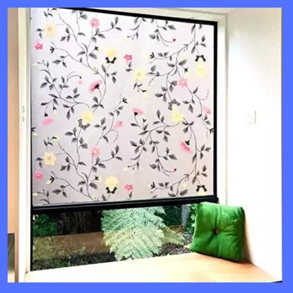 Yadav Stickers 731.52 cm Window Glass Film Sticker -FLF-12X24 Inch Self Adhesive Sticker (Pack of 1) Self Adhesive Sticker  (Pack of 1)