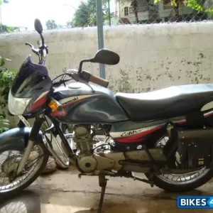 Bajaj Caliber 115 Black Red Full Body Kit