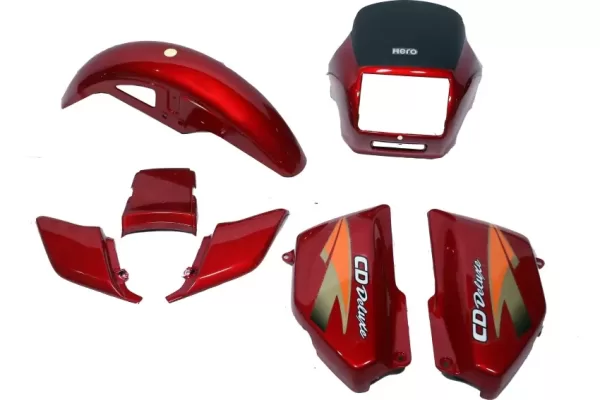 Classic Makeover: Red & Orange Full Body Kit for CD Dawn