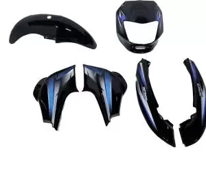 CT100B: Black & Blue Fiber Kit