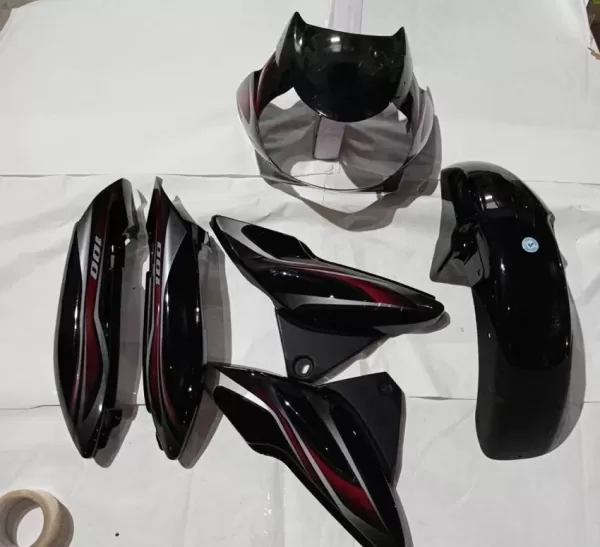 Ultra Full Body Kit For DISCOVER 150 H1 BLACK RED