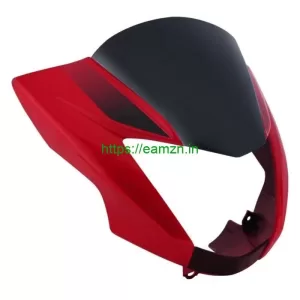 Ultra Headlight Visor For GLAMOUR TYPE5 RED