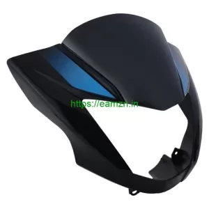 Ultra Headlight Visor For GLAMOUR NM TYPE2 BLACK BLUE