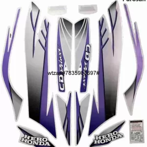 Ultra Full Sticker Kit For CD DAWN OM SILVER