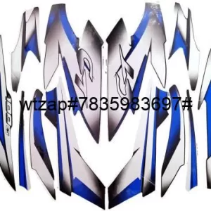 Ultra Full Sticker Kit For CT100 ES BLACK BLUE