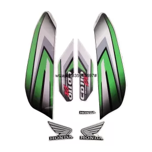 Ultra Full Sticker Kit For CD110 DREAM DX BLACK GREEN