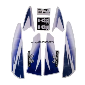 Ultra Full Sticker Kit For CHAMPION OM RED BLUE