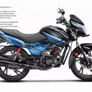 Ultra tail Panel For GLAMOUR 125 I3S BLACK BLUE