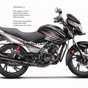 Ultra tail Panel For GLAMOUR 125 I3S BLACK GREY